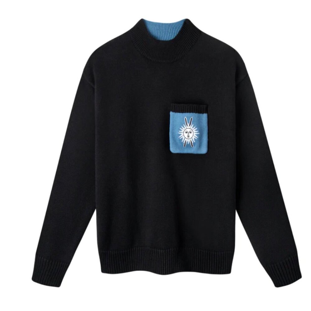 Tombolo Blue Slope Sweater